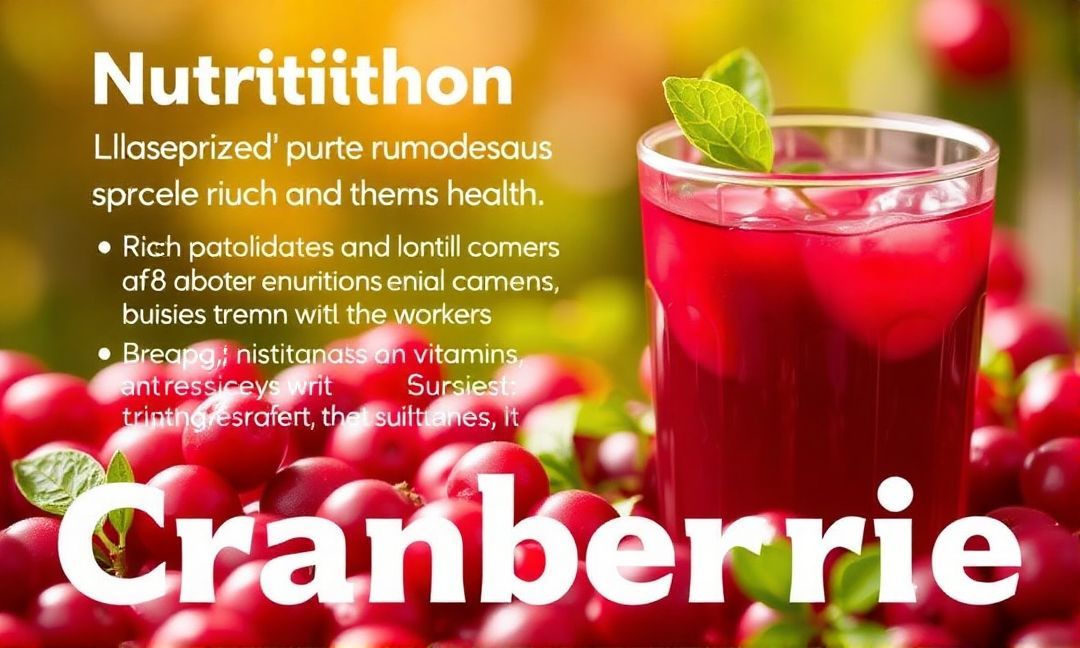 Nutritional benefits of cranberry juice