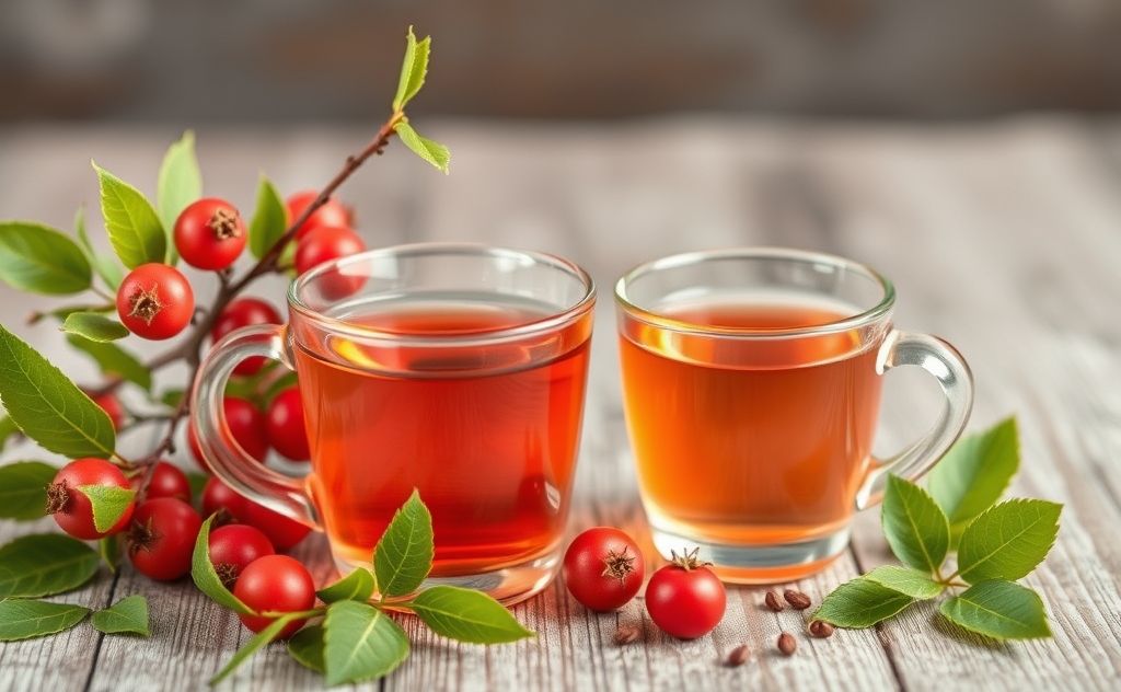 Nutritional benefits of rosehip tea caffeine free