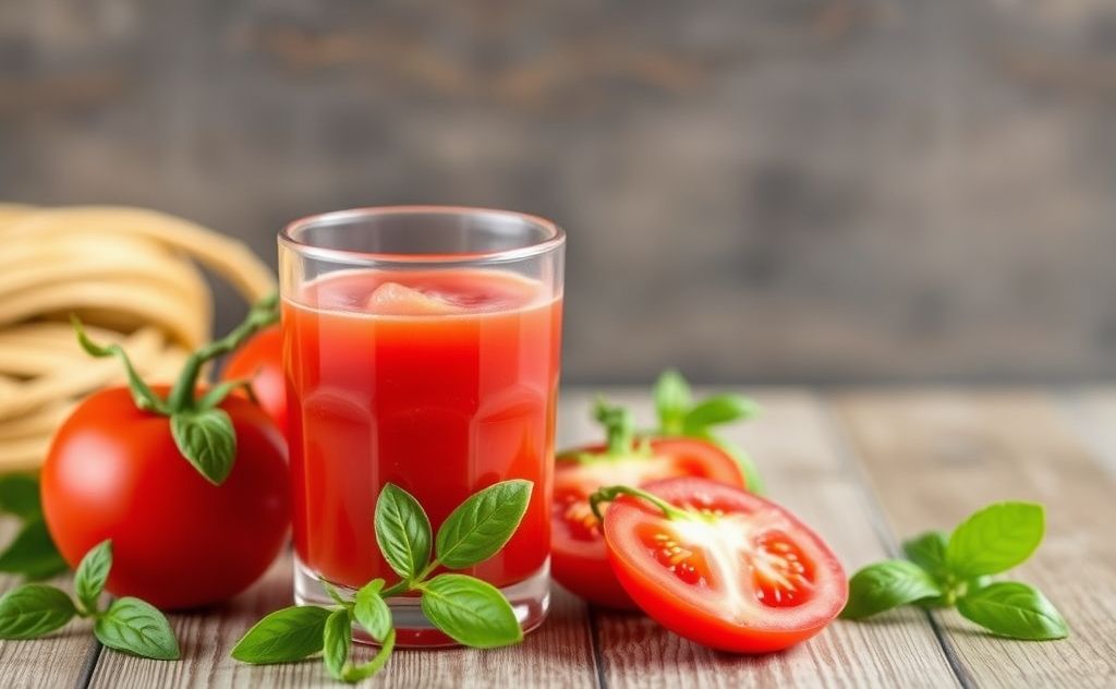 Nutritional benefits of tomato juice for gout