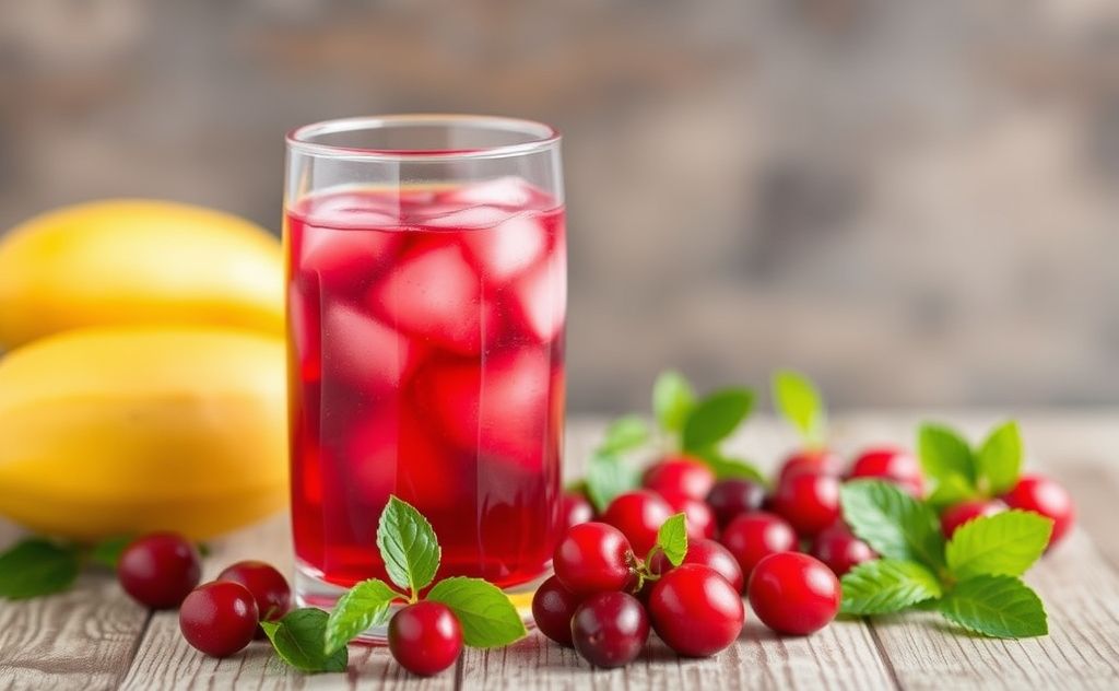 Nutritional boost from cranberry juice benefits