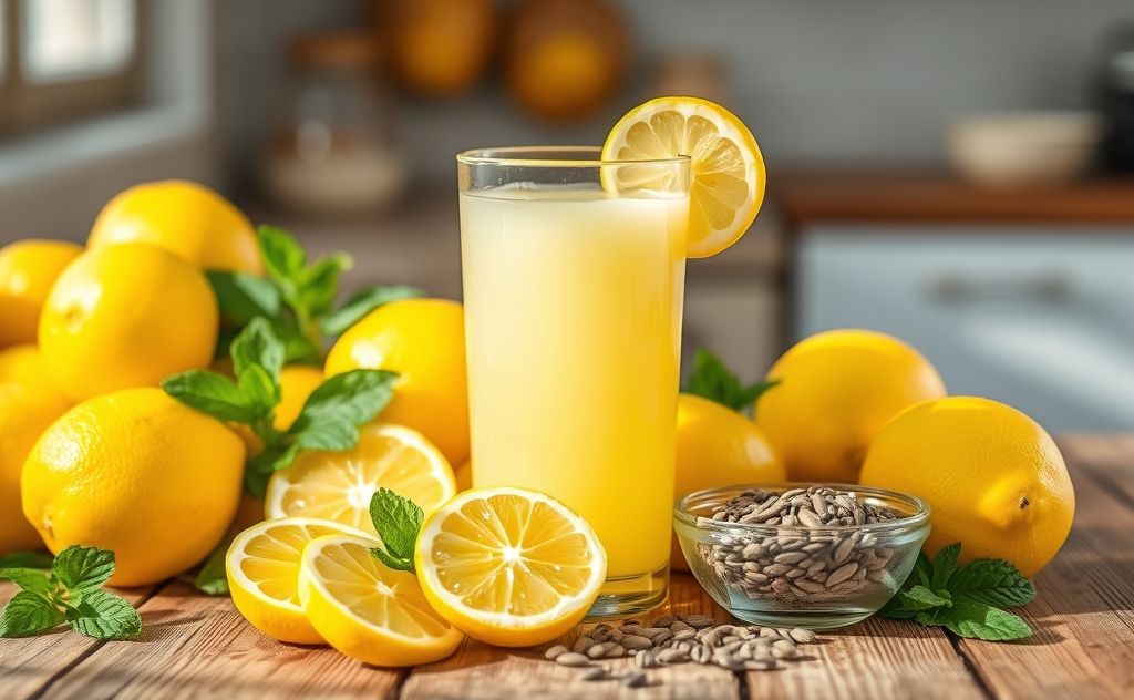 Nutritional boost lemon juice male fertility