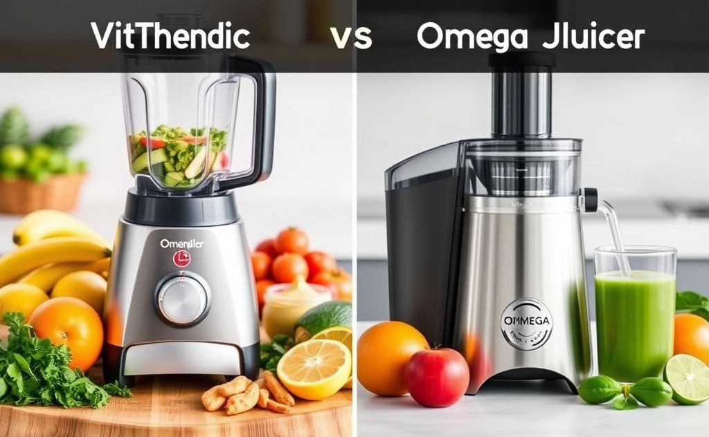 Nutritional comparison of Vitamix and Omega Juicer