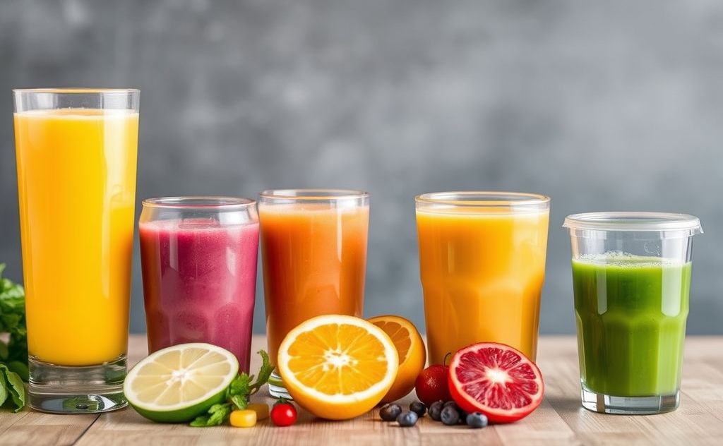 Nutritional comparison of blended and juiced drinks