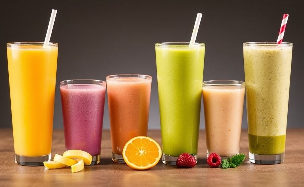 Nutritional details of McDonald's smoothies