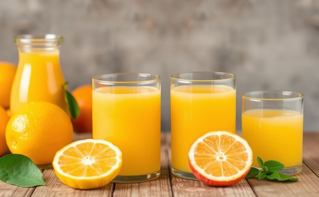 Nutritional differences between apple juice citrus