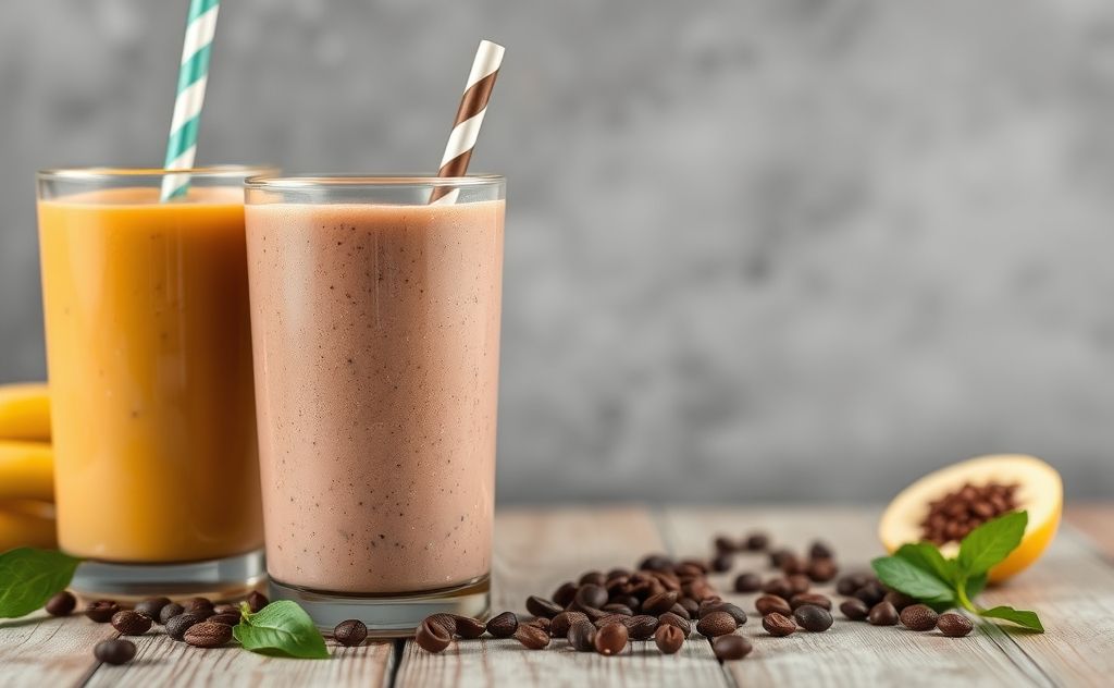 Nutritional facts smoothies coffee caffeine content