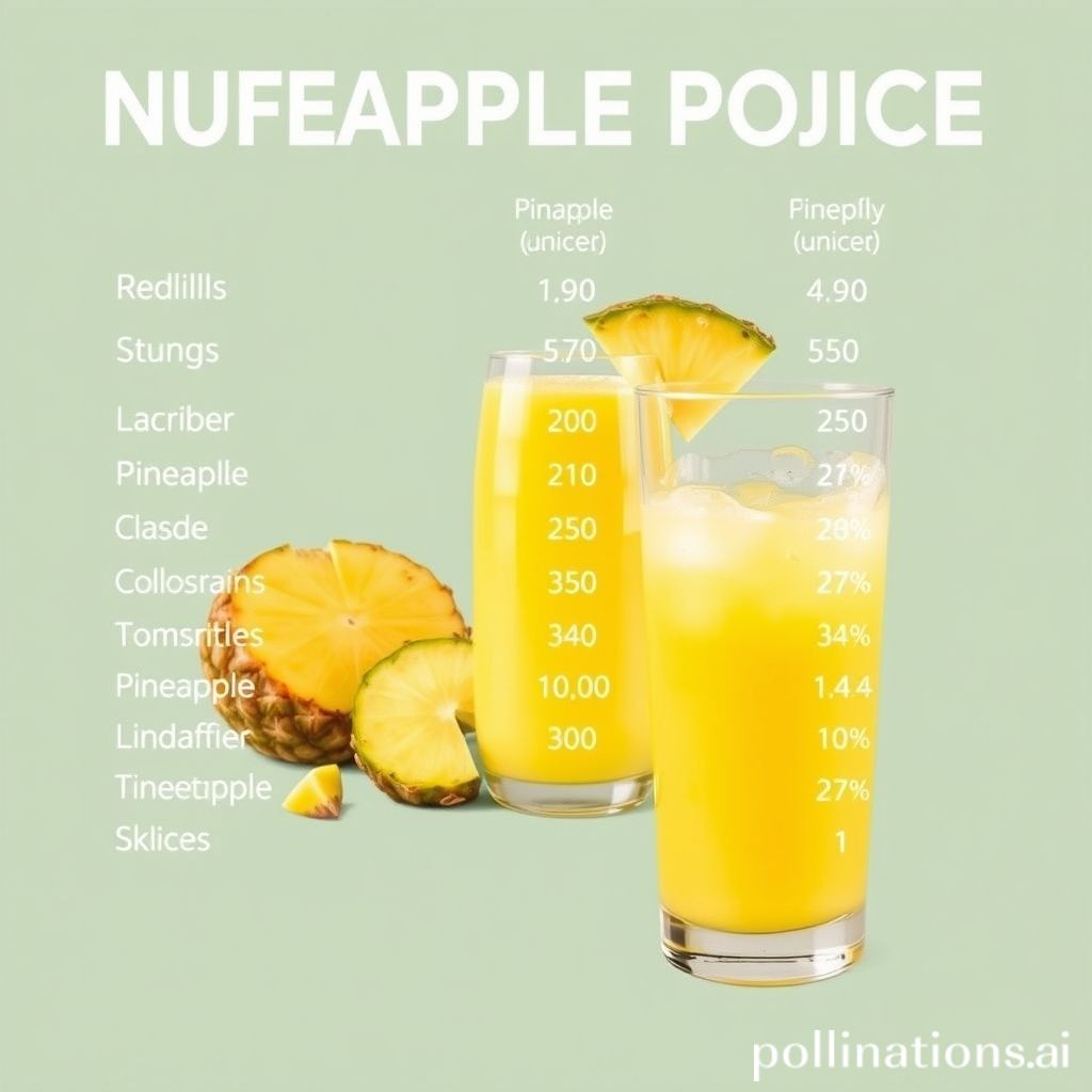 Pineapple Juice: A Nutrient-Rich Refreshment