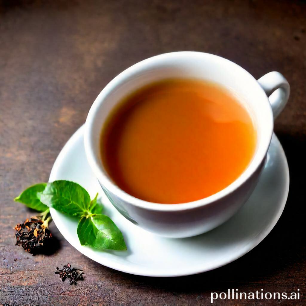 Tea with milk: Healthy blend.