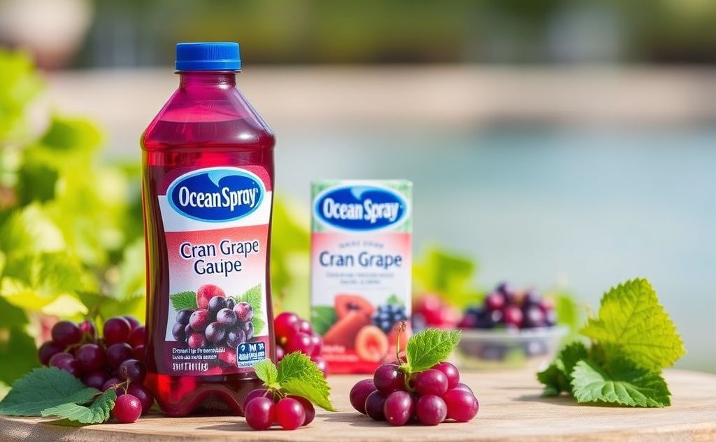Ocean Spray Cran Grape Juice boosts health benefits