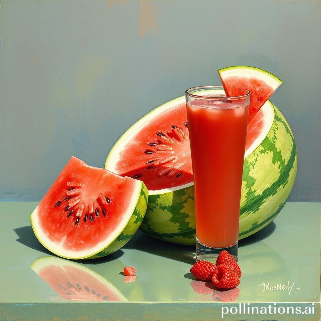 Moderation: Enjoying Watermelon Juice as a Refreshing Treat