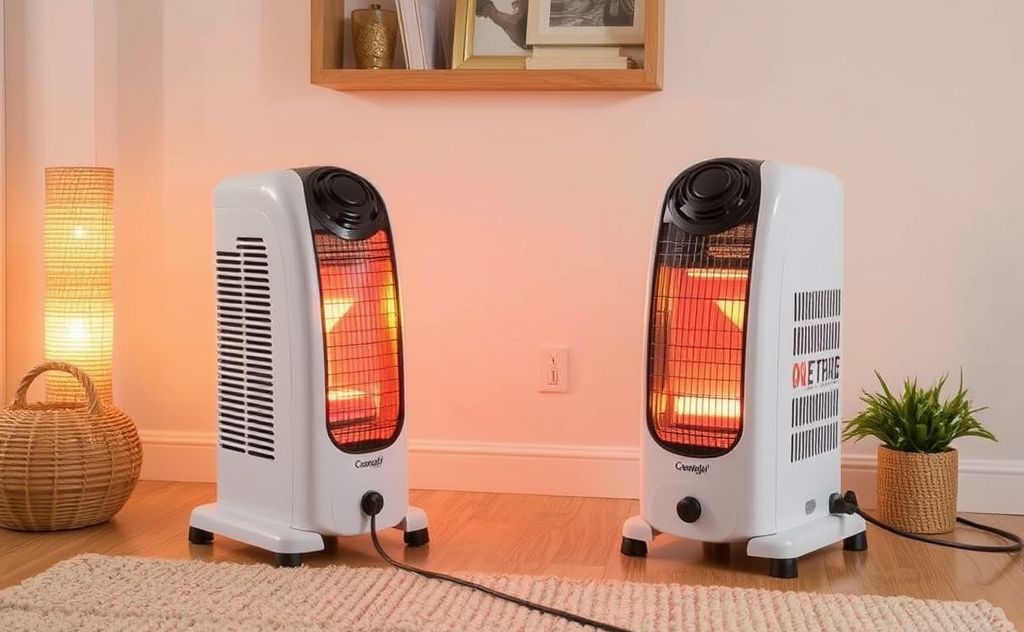 Oil filled electric heaters provide safe warmth