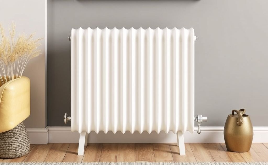Oil filled radiator heater with thermostat design
