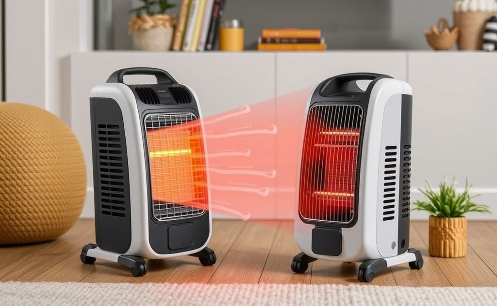 Oil portable heater with better heat output