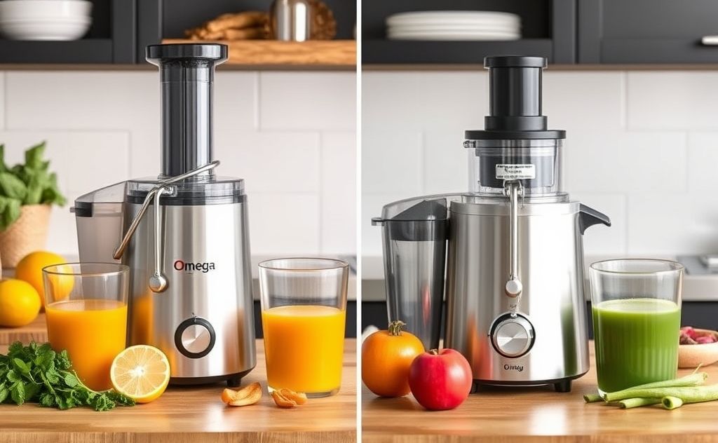 Omega Juicer and Kuvings performance test