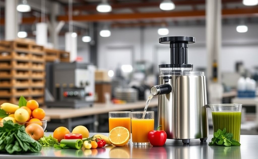 Omega Juicer manufacturing location details