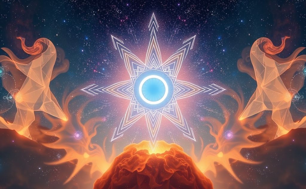Open third eye chakra attracts higher soul connections