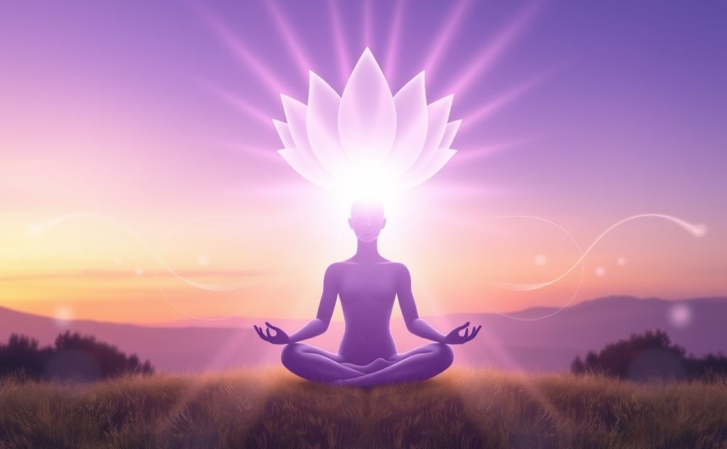 Open your crown chakra for spiritual connection
