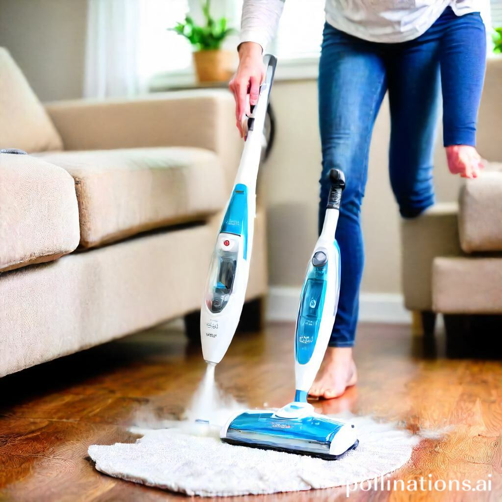 Operating the Bissell PowerFresh Steam Mop: Steam Settings and Surface Instructions