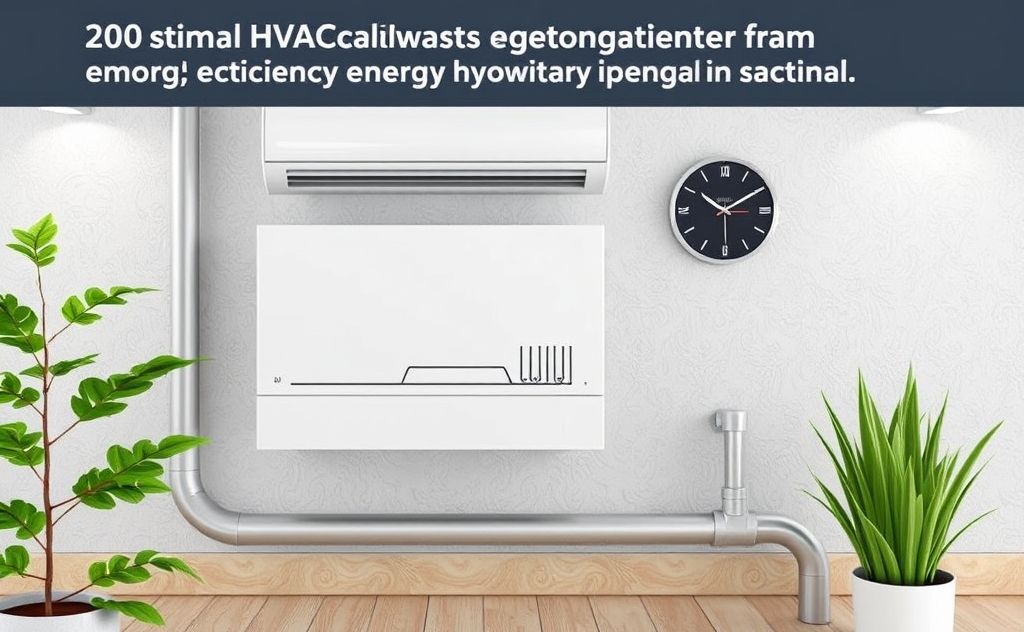 Optimal HVAC settings for energy efficiency tips