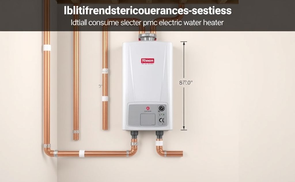 Optimal conduit size for Rheem electric heater