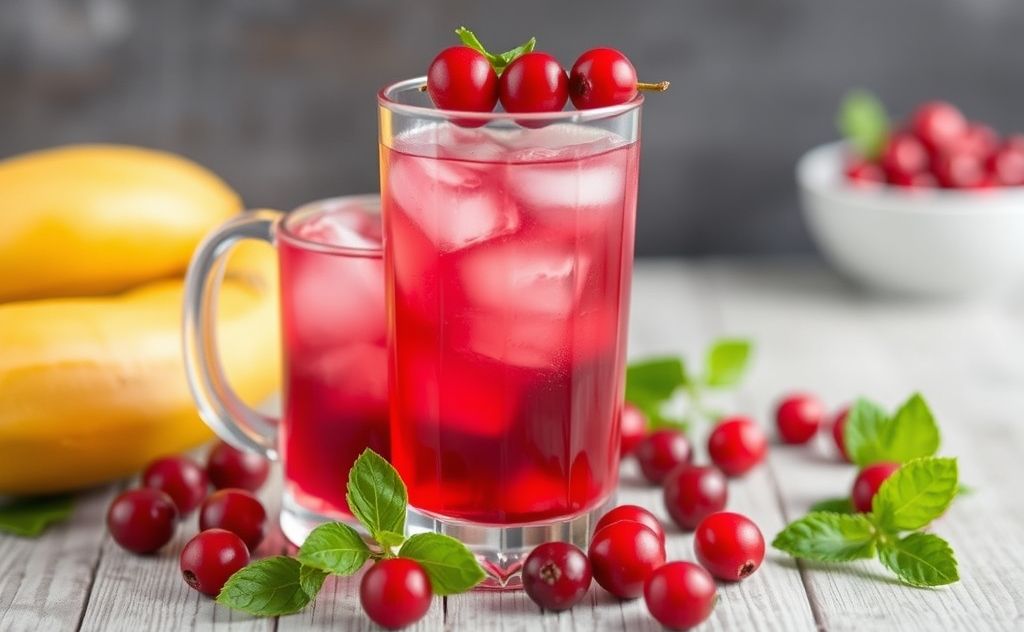 Optimal methods for enjoying cranberry juice