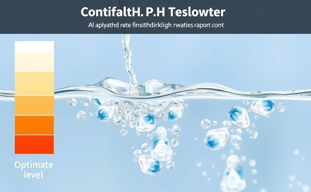 Optimal pH level for drinking water clarity