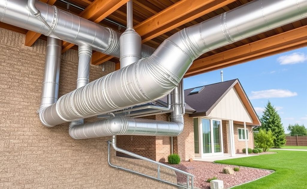 Optimal sizing of HVAC ducts for homes