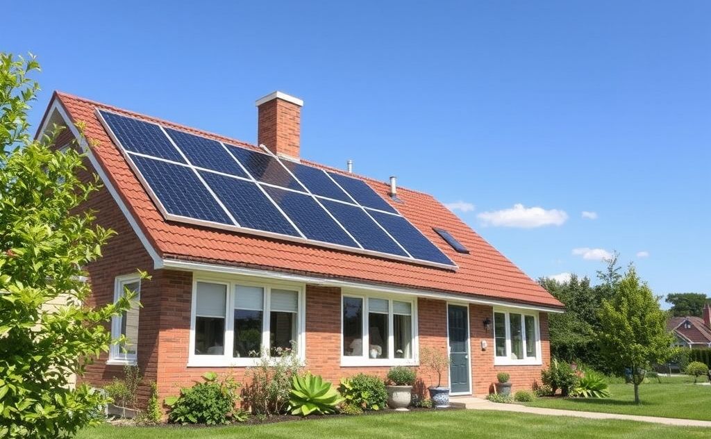 Optimal solar heating system size for your home