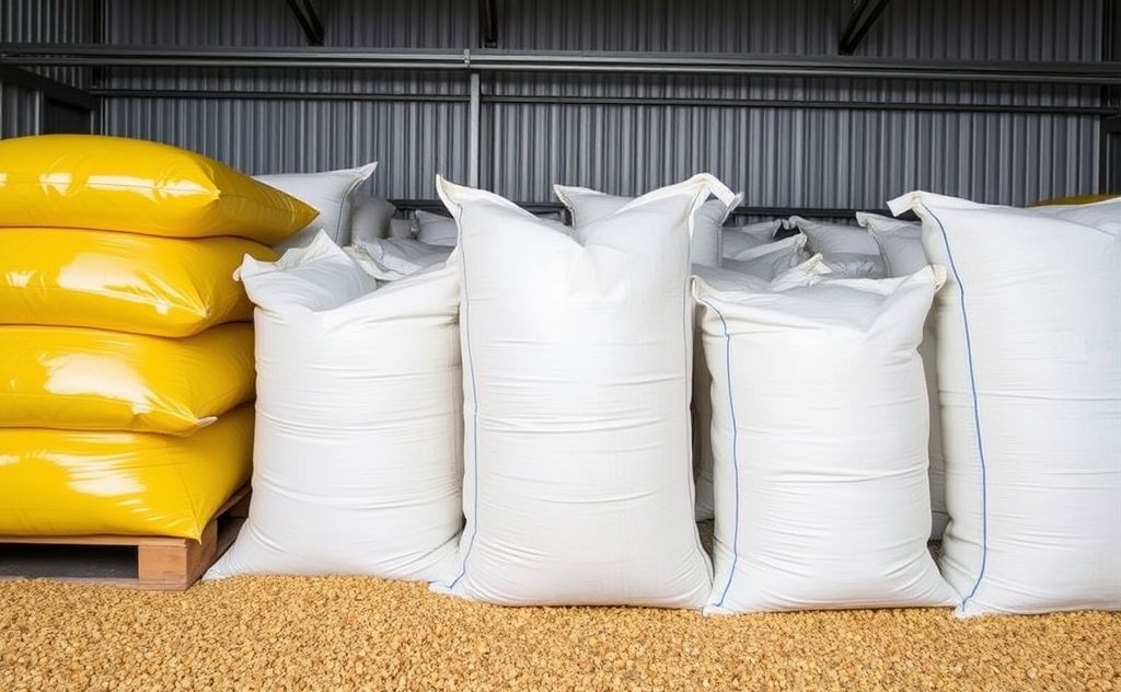 Optimal storage conditions for pellet bags