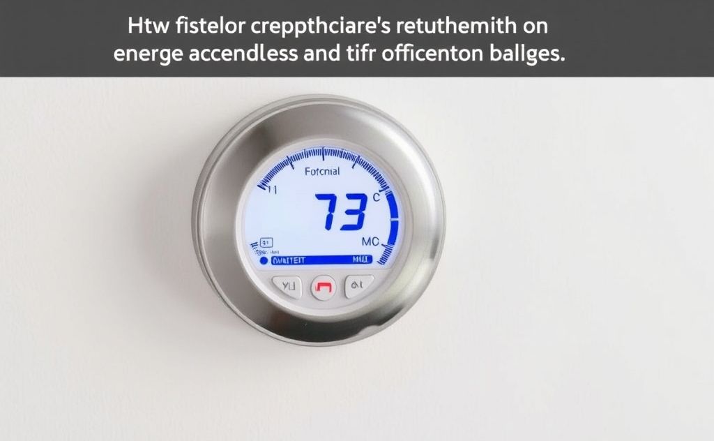 Optimal thermostat placement for energy efficiency