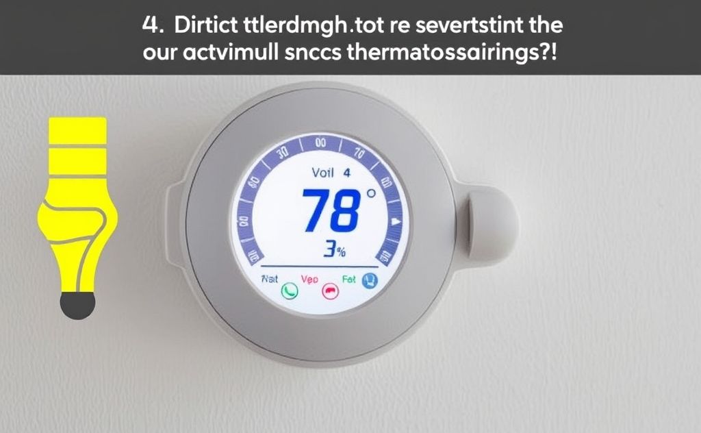 Optimal thermostat setting for energy savings