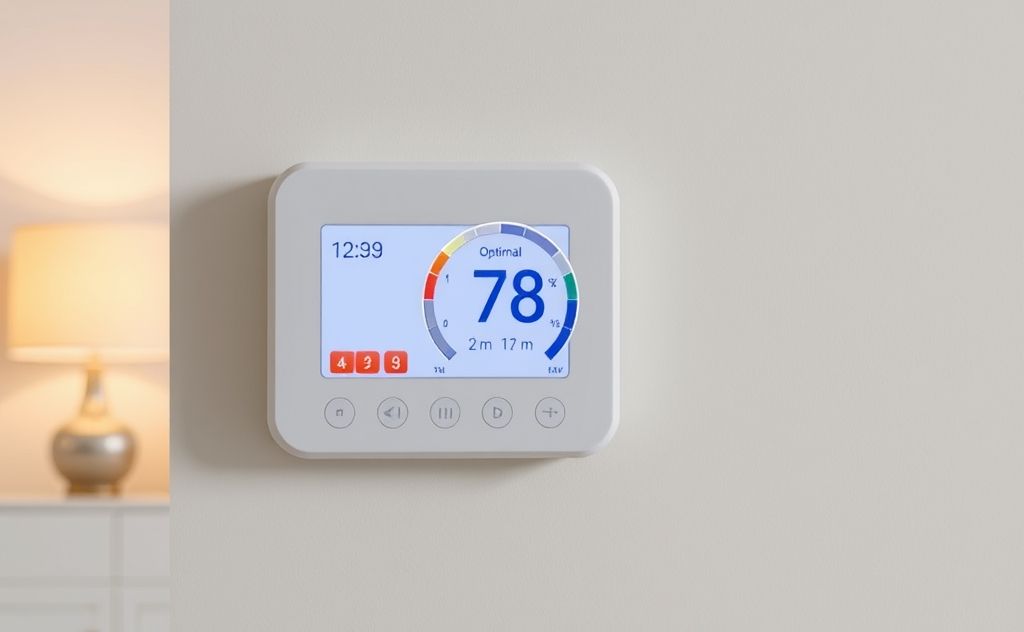 Optimal thermostat temperature for comfort