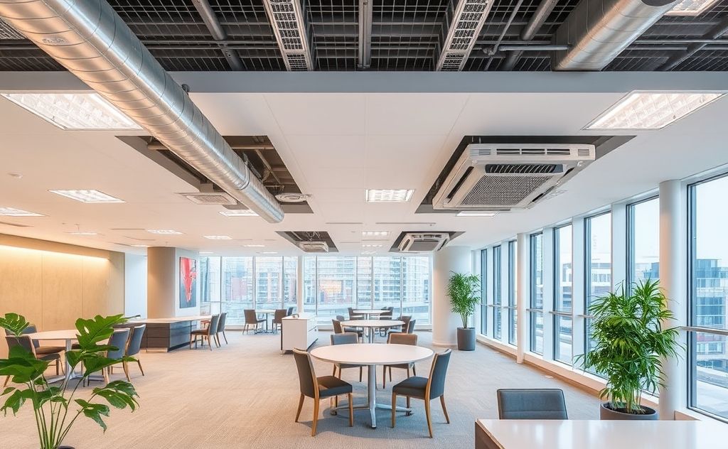 Optimal ventilation systems for business spaces