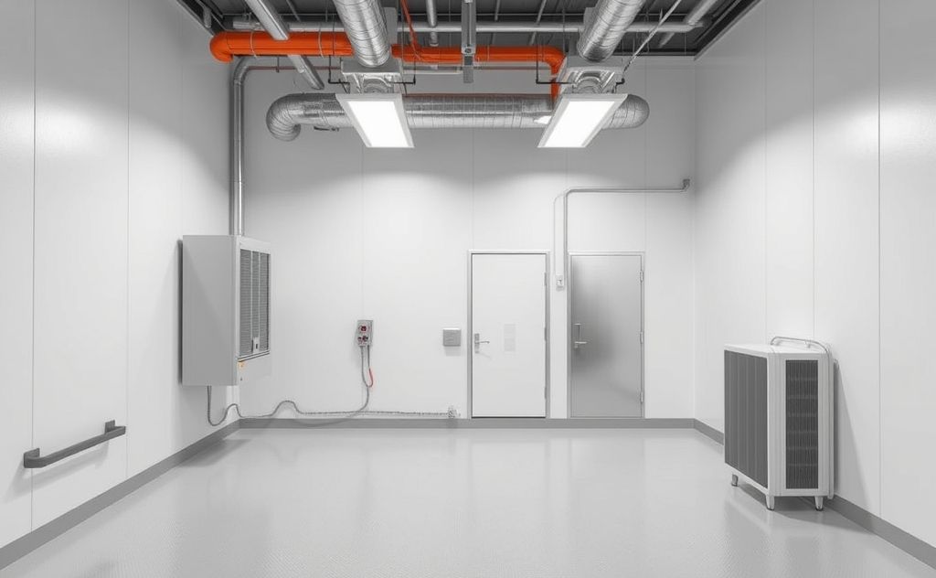 Optimize HVAC for clean room humidity control