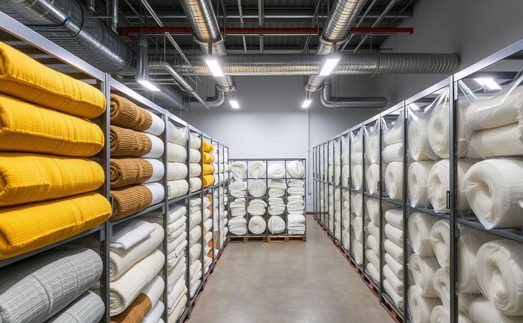 Optimize HVAC for ideal textile storage humidity