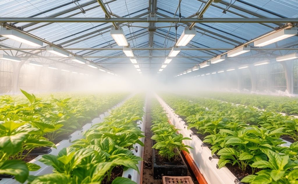 Optimize greenhouse humidity for better growth