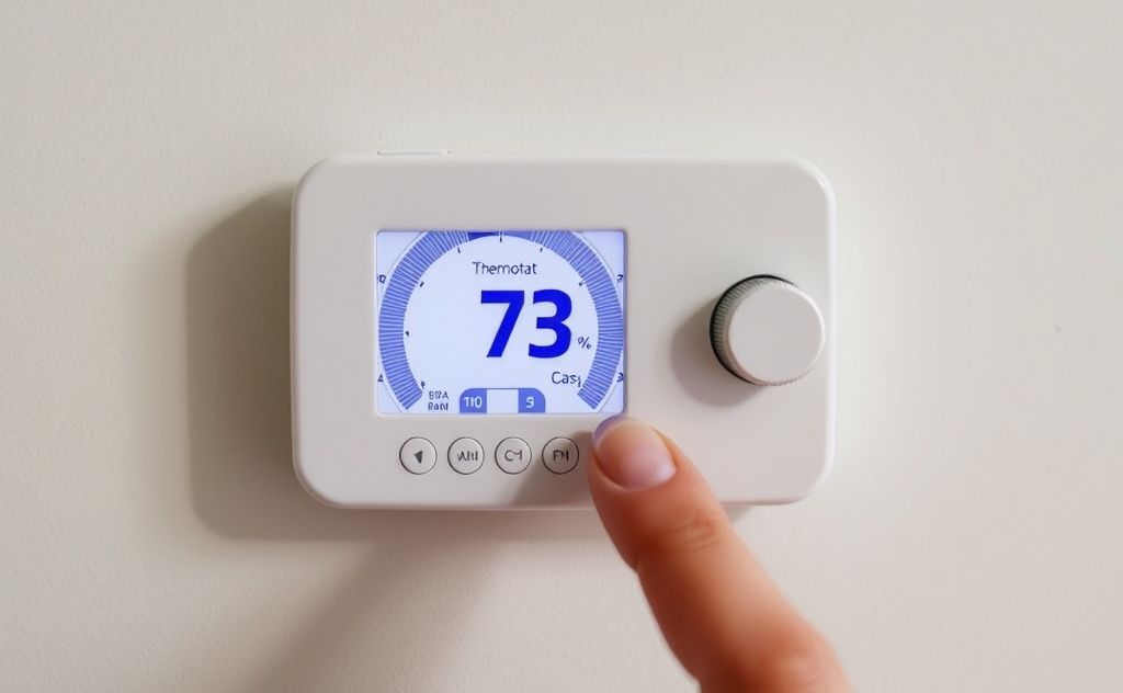 Optimize thermostat for efficient home heating