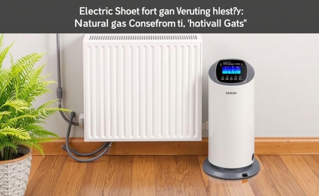 Options for converting electric heater to natural gas