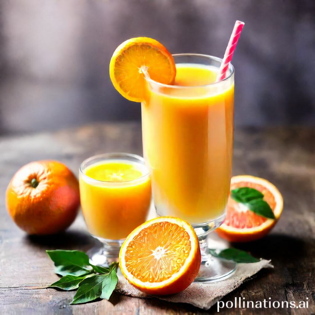 Orange Juice as a Nutritional Chaser