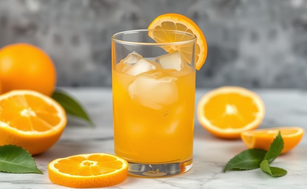 Orange juice acidity explained with citrus elements