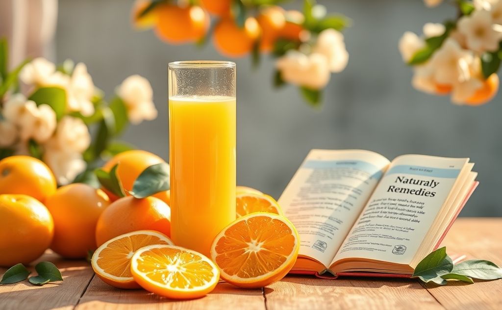 Orange juice benefits for allergy relief
