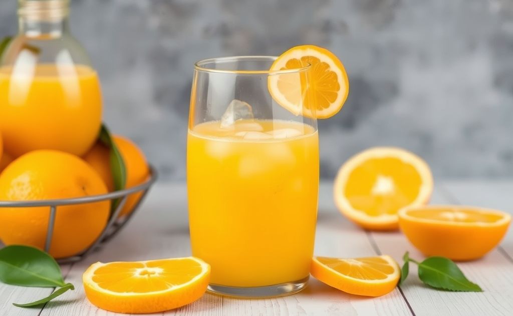Orange juice effects on digestion and health