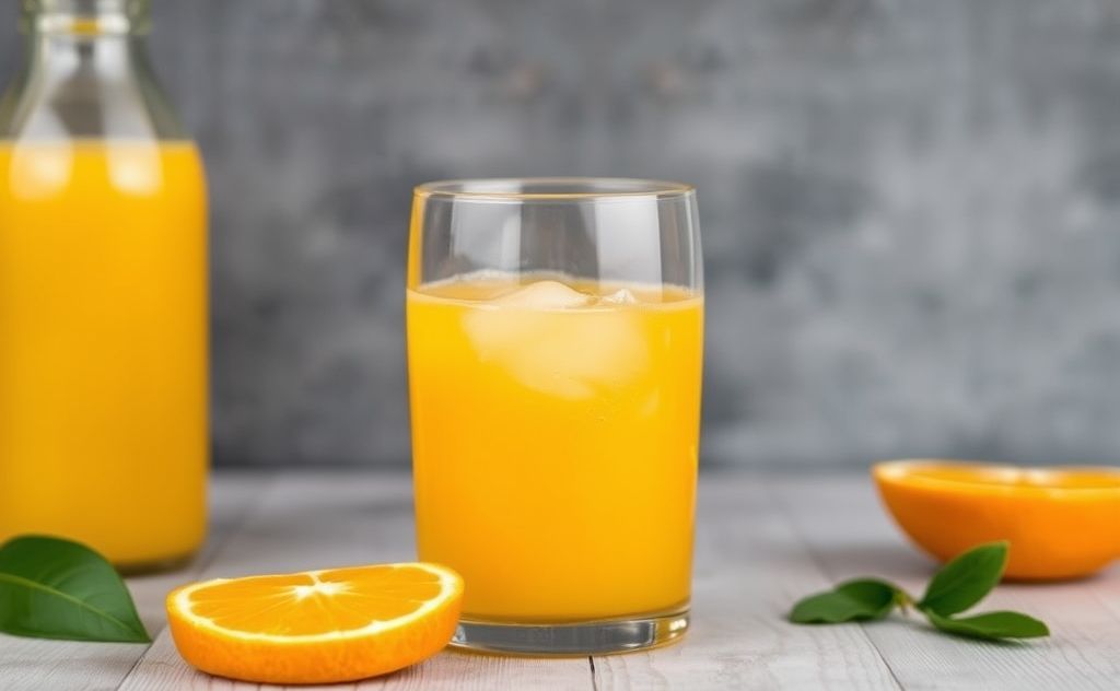 Orange juice effects on gout health risks