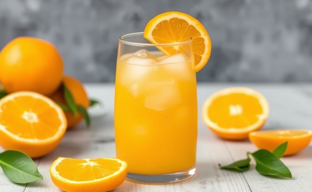 Orange juice with magnesium benefits and nutrition