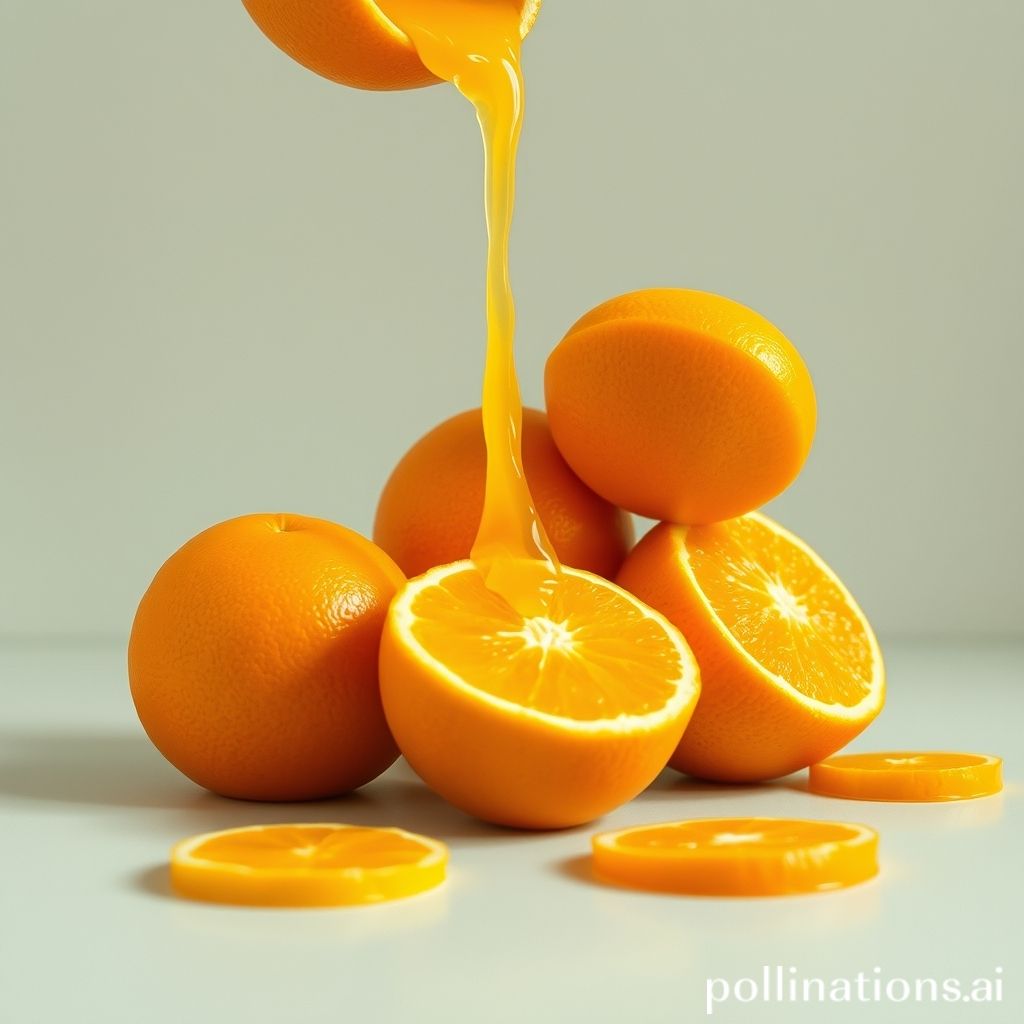 Nutrient-rich orange juice with peel for enhanced flavor
