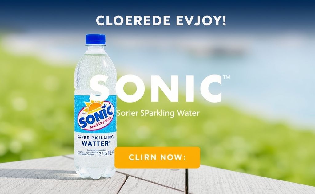 Order Sonic Sparkling Water online now