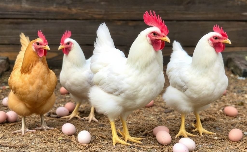 Orpington chickens begin laying eggs around 5 months