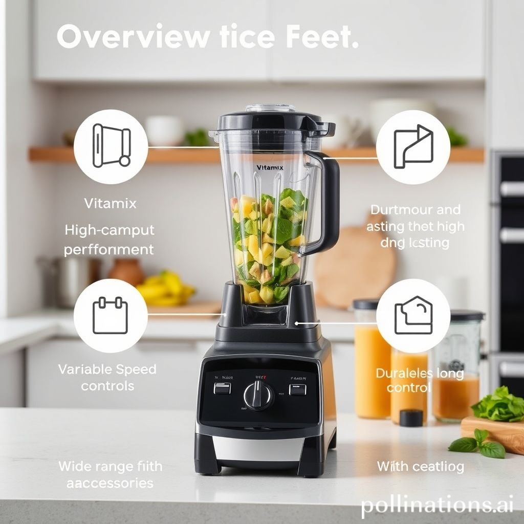 Vitamix: High-Performance Blending with Variable Speed Control and Accessories