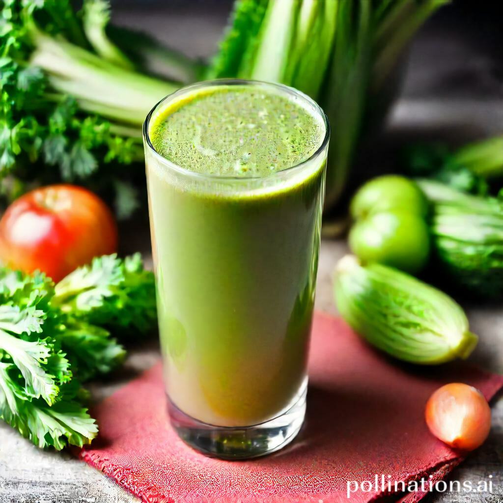 Nutritional Benefits of Celery Juice for Eczema