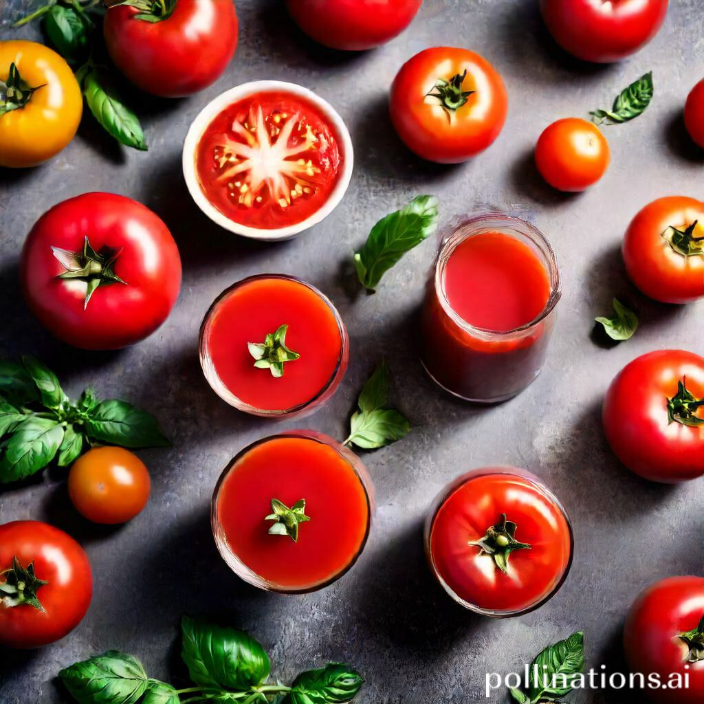 Nutritional Composition of Tomato Juice: Key Nutrients Revealed